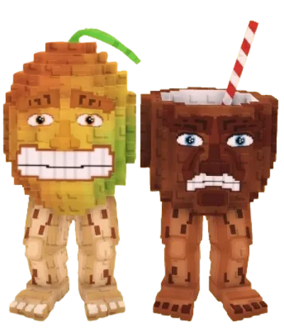 Coco and Mango