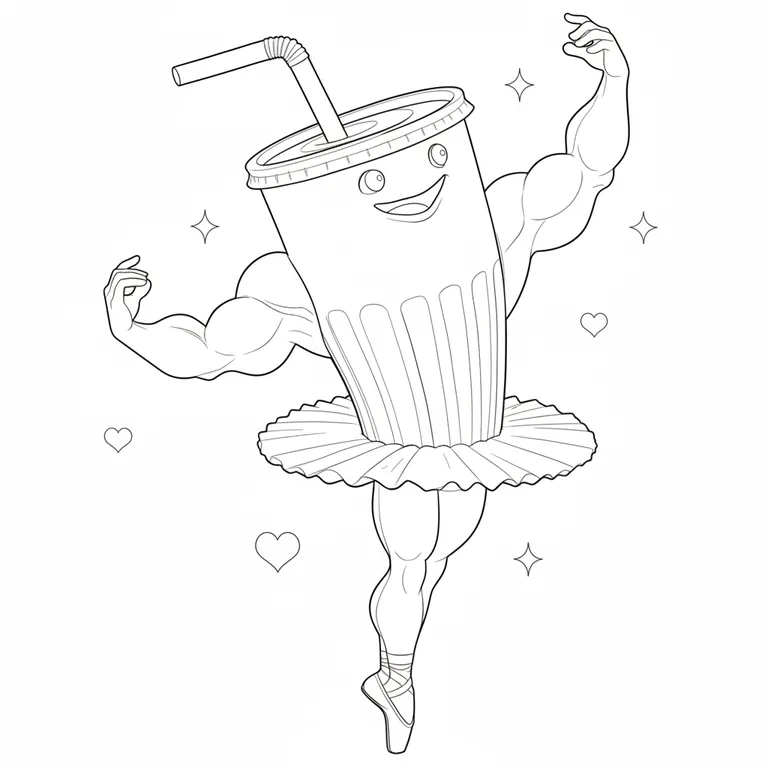 Ballerino Lololo Coloring Page