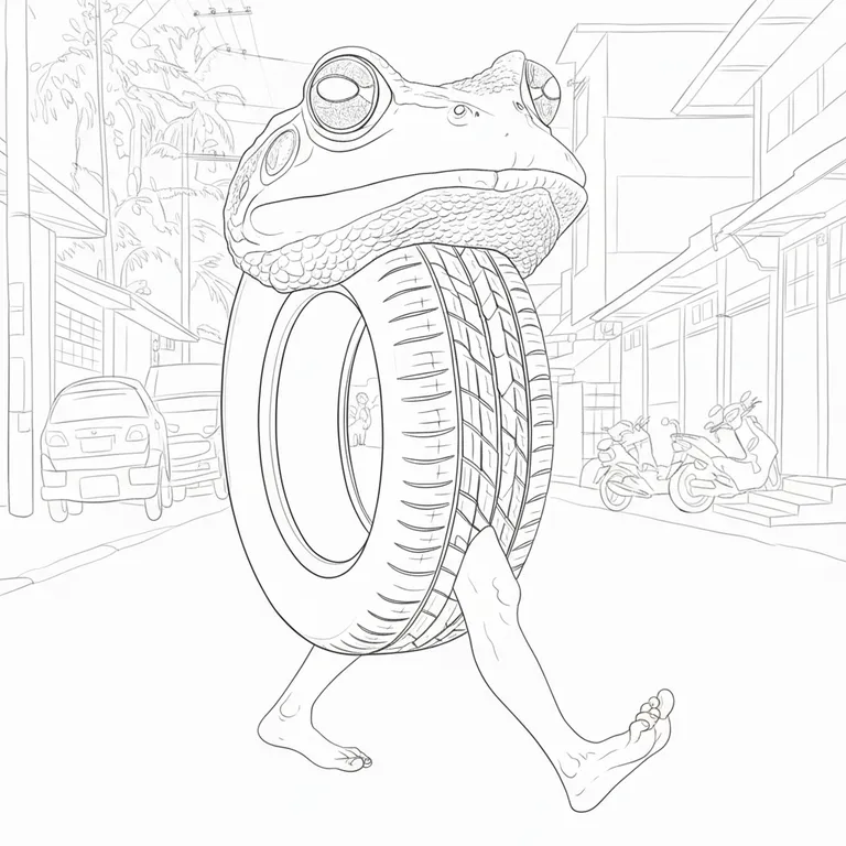 Boneca Ambalabu Coloring Page