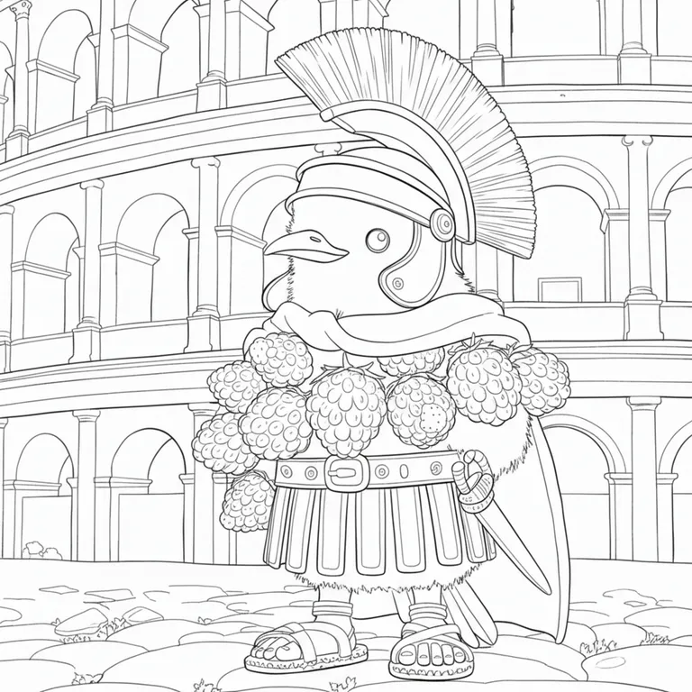 Brri Brri Bicus Dicus Bombicus Coloring Page