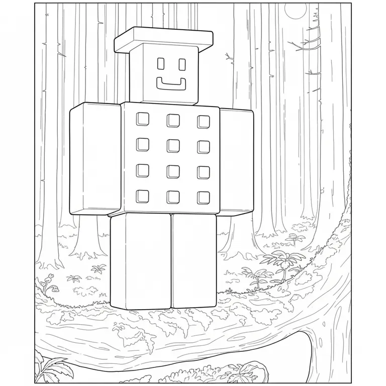 Noobini Pizzanini Coloring Page