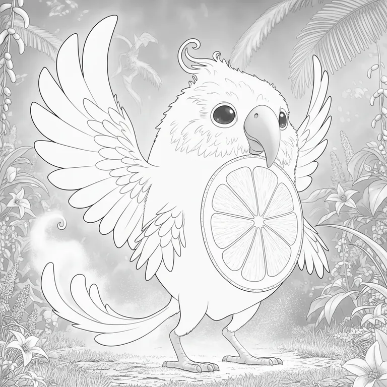 Perochello Lemonchello Coloring Page
