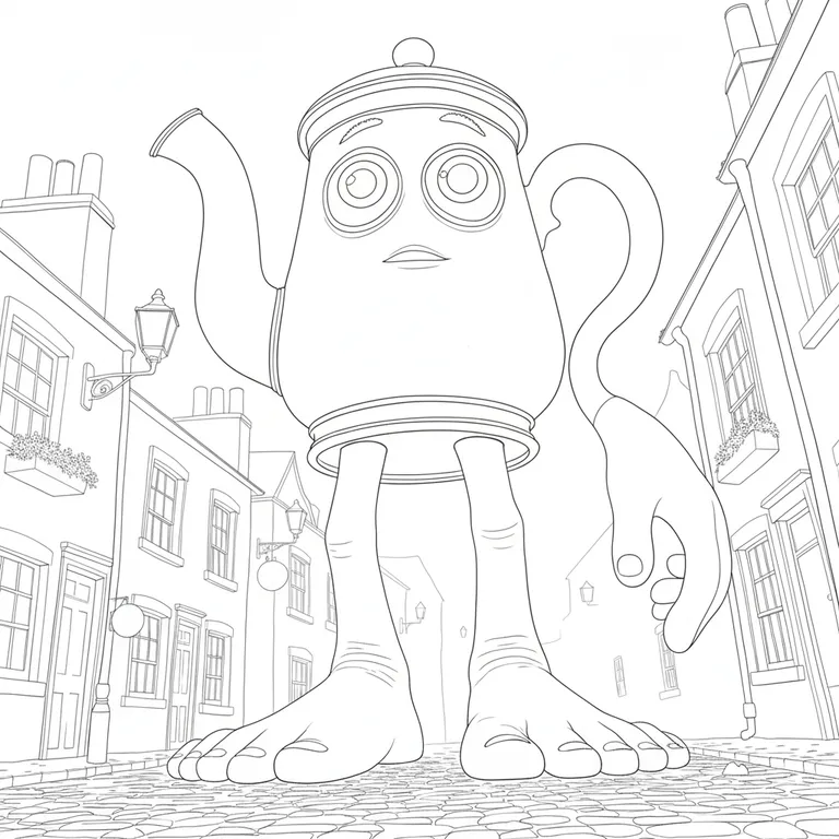 Ta Ta Ta Ta Ta Ta Ta Ta Ta Ta Ta Sahur Coloring Page